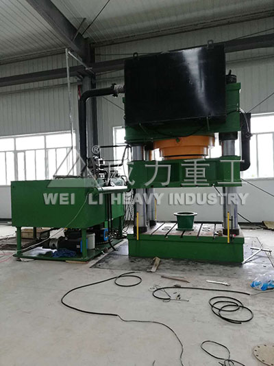 粉末成（chéng）型液壓機客戶現場