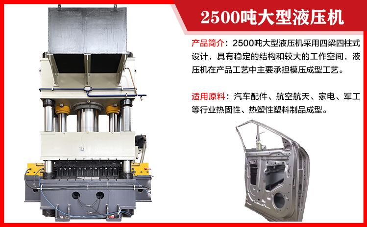 2500噸大（dà）型液壓（yā）機